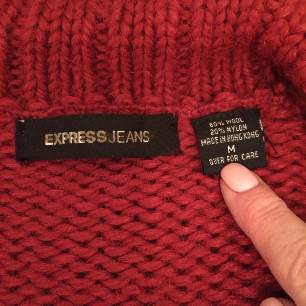 Express Cable Knit Sweater - Picture 5 of 6
